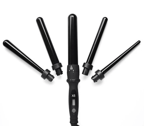 H2D Black X5 Professional Curling Wand