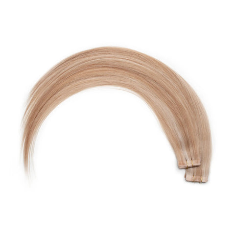 Seamless1 Milkshake/Cinnamon Invisible Tape Extensions 21.5 inches / 55 cm - 10 Pieces - 23-25 grams