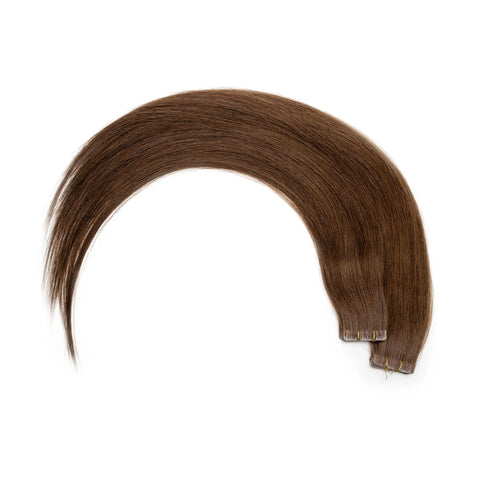 Seamless1 Mocha Invisible Tape Extensions 21.5 inches / 55 cm - 10 Pieces - 23-25 grams
