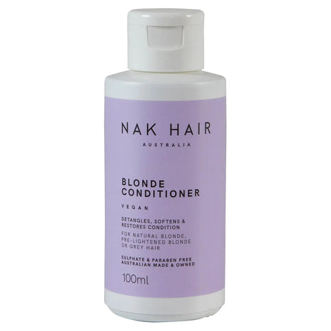 NAK Blonde Conditioner 100ml Travel Size