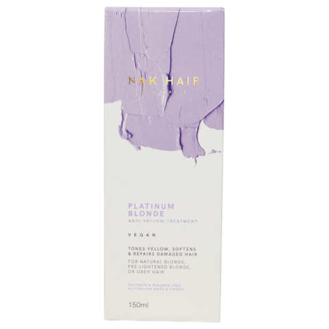 NAK Hair Platinum Blonde Anti-Yellow Treatment 150ml