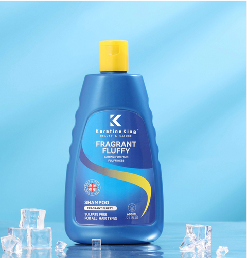 Keratine King Fragrant Fluffy Shampoo 600ml