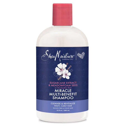 Shea Moisture Sugercane & Meadowfoam Miracle Multi-Benefit Shampoo 384ml