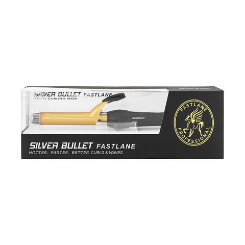 Silver Bullet Fastlane Gold Ceramic 19mm Curling Iron