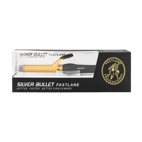 Silver Bullet Fastlane Gold Ceramic 25mm Curling Iron