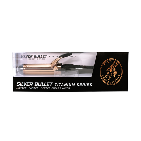 Silver Bullet Fastlane Rose Gold Ceramic 38mm Curling Iron