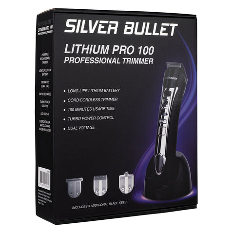 Silver Bullet Lithium Pro 100 Hair Trimmer