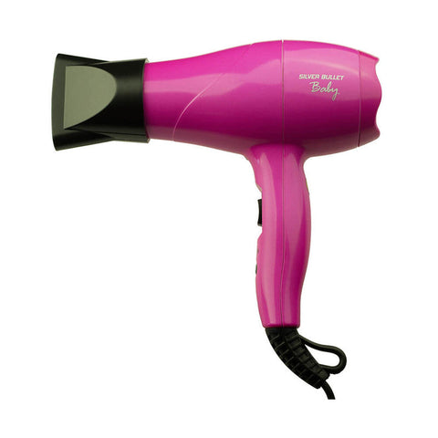 Silver Bullet Metallic Baby Travel Dryer 1200W - Pink