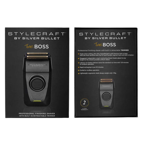 StyleCraft By Silver Bullet The Boss Shaver 900924