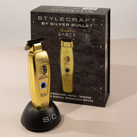 StyleCraft by Silver Bullet Saber Hair Trimmer - Gold 900923