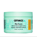 Amika the kure intense bond repair mask jar on a white background