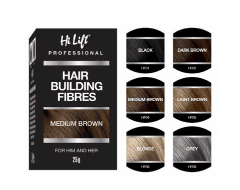 Hi Lift Hair Building Fibres 25g - Dark Brown