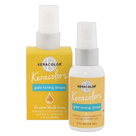 Keracolor Gold Toning Drops 60ml