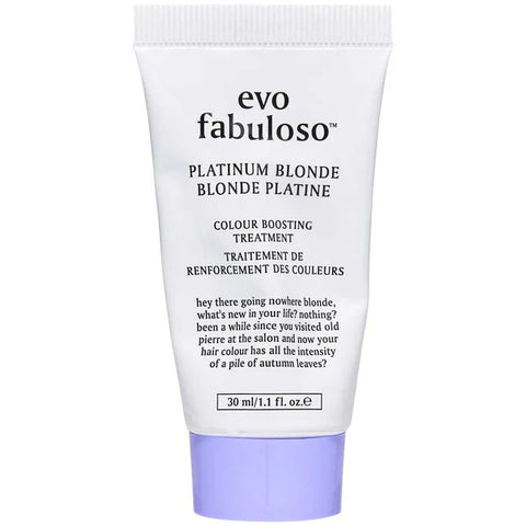 Evo Fabuloso Platinum Blonde Colour Boosting Treatment